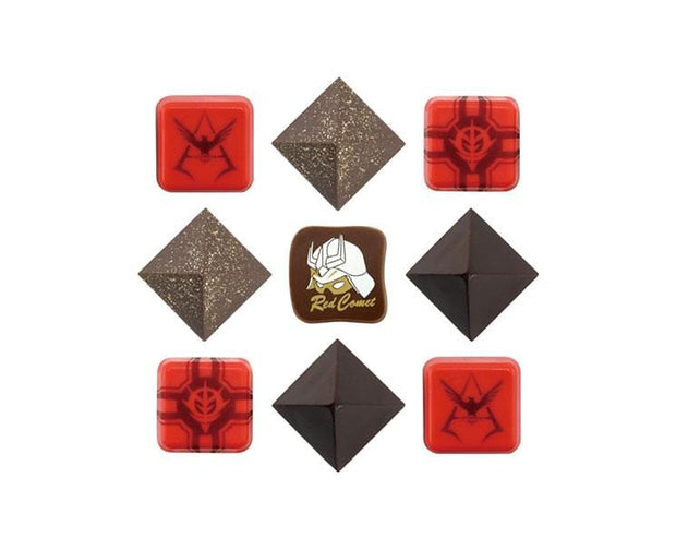 Gundam Chocolate Gift Set: Char Aznable Candy and Snacks Sugoi Mart