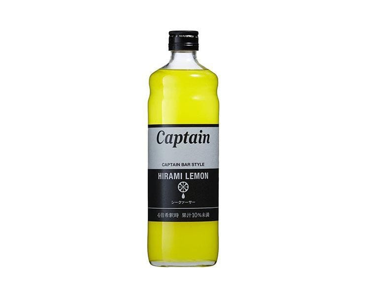 Captain Syrup: Hirami Lemon Syrup Food and Drink Sugoi Mart