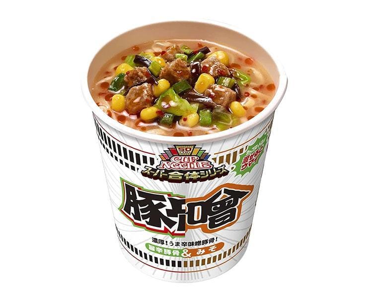 Nissin Cup Noodle Super Mix: Spicy Tonkotsu x Miso Food and Drink Sugoi Mart