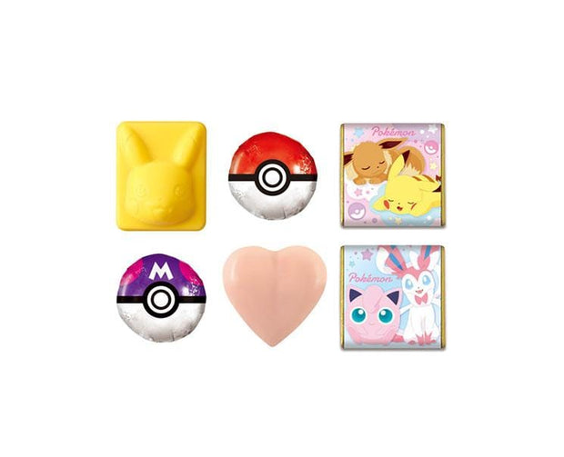Pokemon Chocolate Gift Set: Pikachu and Eevee Candy and Snacks, Hype Sugoi Mart   