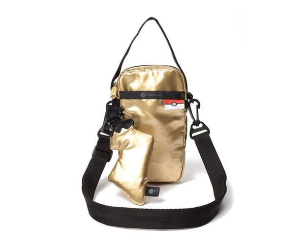 LeSportsac x Pokemon Shoulder Bag: Gold Pikachu Home, Hype Sugoi Mart   