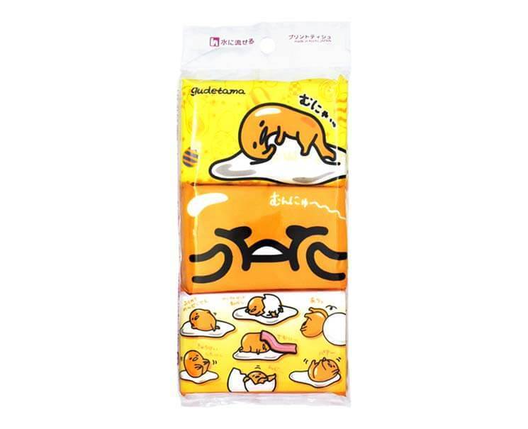 Gudetama Pocket Tissue (6-Pack) Home Sugoi Mart
