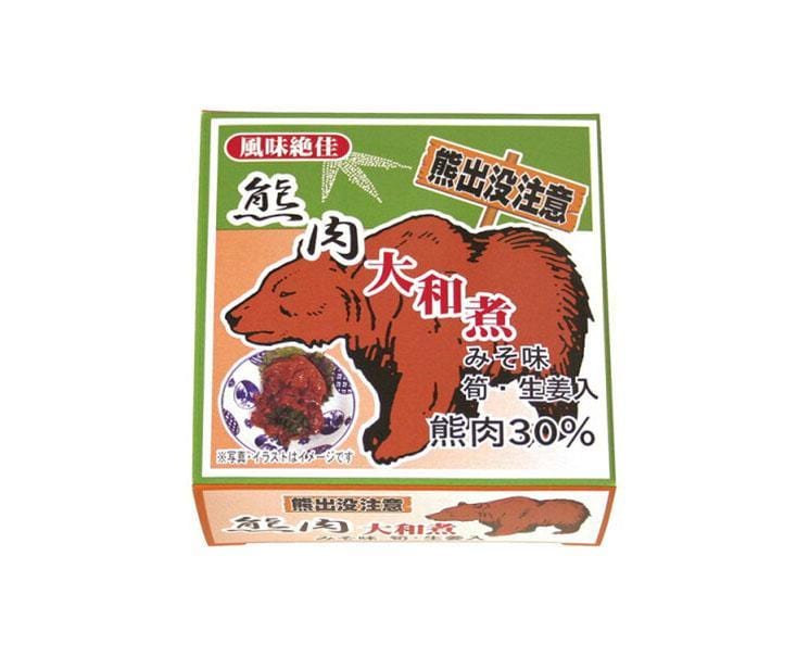 Japanese Canned Miso Bear Meat Food and Drink Sugoi Mart