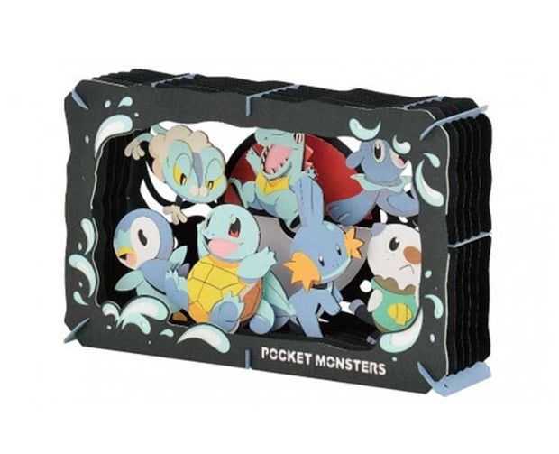 Pokemon Paper Theater XL: Water Anime & Brands Sugoi Mart