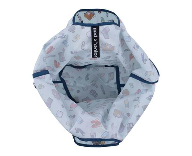 Pokemon Trainer's Bag Contents: Eco Bag (Navy) Home Sugoi Mart