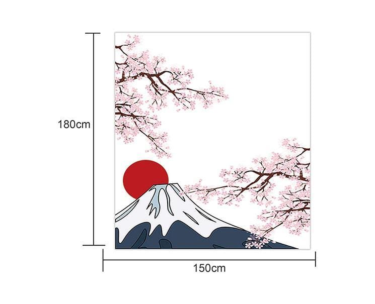 Mount Fuji Shower Curtain Home Sugoi Mart