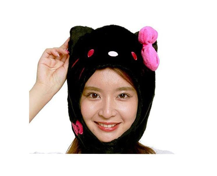 Hello Kitty Kigurumi Cap (Black) Home Sugoi Mart