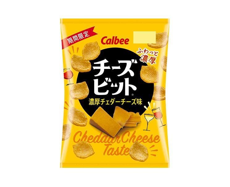 Calbee Cheddar Cheese Bits Candy and Snacks Sugoi Mart