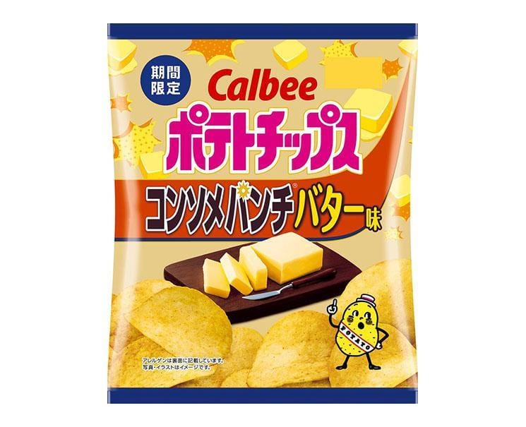 Calbee Potato Chips: Consomme Punch x Butter Candy and Snacks Sugoi Mart