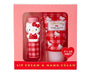 Hello Kitty Lip Balm &amp; Hand Cream Apple Set Beauty and Care, Hype Sugoi Mart    thumbnail 1