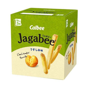 Calbee Jagabee Salt Flavor 5 Pack Box Candy and Snacks Sugoi Mart