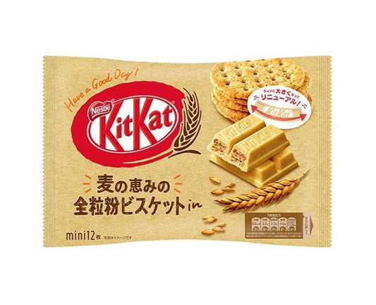 Kit Kat Japan Whole Grain Biscuit Candy and Snacks Sugoi Mart