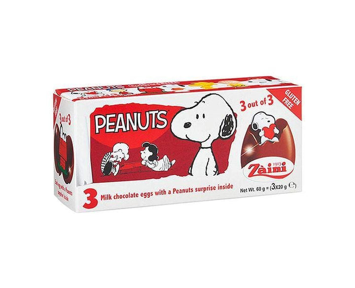 Peanuts Character Chocolate Egg (3 Pieces) Candy and Snacks Sugoi Mart thumbnail 1