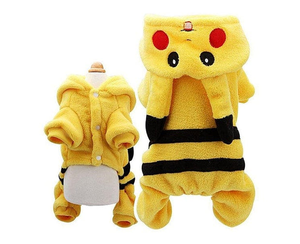 Pokemon Dog Kigurumi: Pikachu (XS) Home Sugoi Mart
