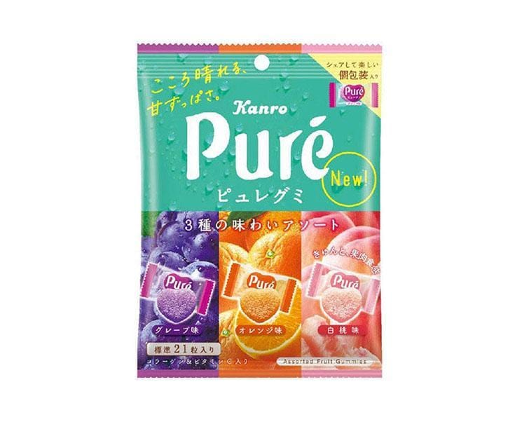 Kanro Pure Fruit Gummies Candy and Snacks Sugoi Mart