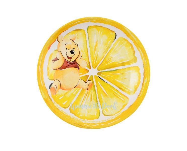 Disney Winnie the Pooh Lemon Mini Plate Home Sugoi Mart
