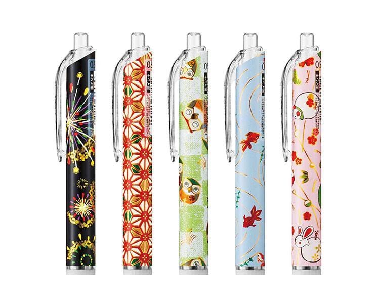 Traditional Japanese Art Themed Pens Set B Home Sugoi Mart