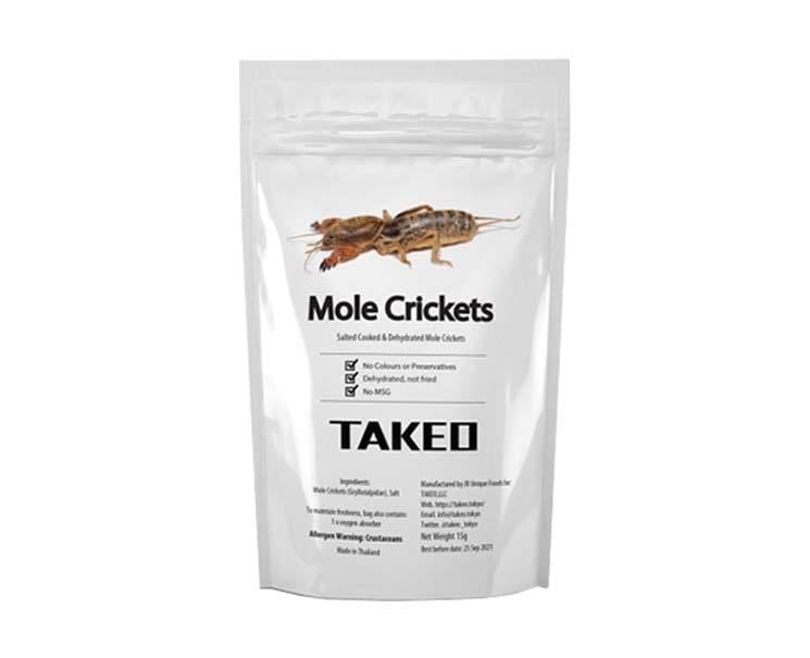 Salted Cooked and Dehydrated Mole Crickets Candy and Snacks Sugoi Mart