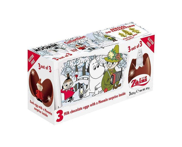 Moomin Chocolate Egg (3 Pieces) Candy and Snacks Sugoi Mart