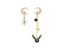 Pokemon Accessories: Umbreon Earrings Anime & Brands Sugoi Mart