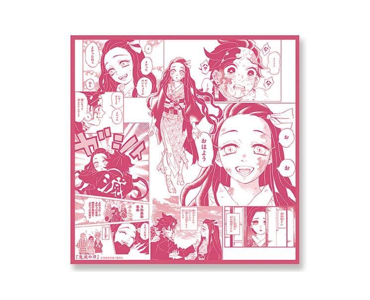 Demon Slayer Handkerchief (Red) Anime & Brands Sugoi Mart