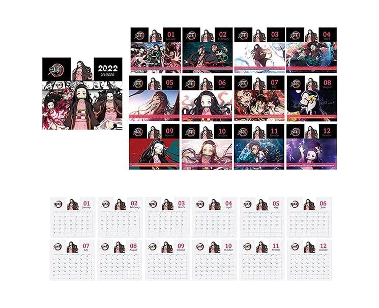 Demon Slayer Desk 2022 Calendar: Nezuko Home Sugoi Mart