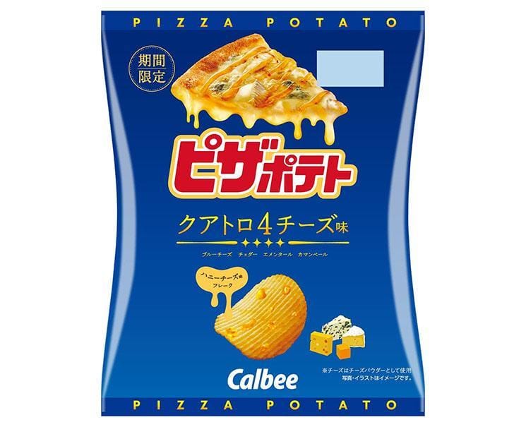 Calbee Pizza Potato Chips: 4 Cheese Candy and Snacks Sugoi Mart
