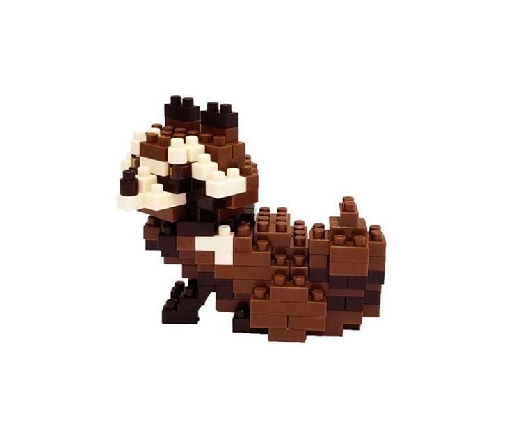 Animal Nanoblock: Raccoon Dog Toys and Games Sugoi Mart