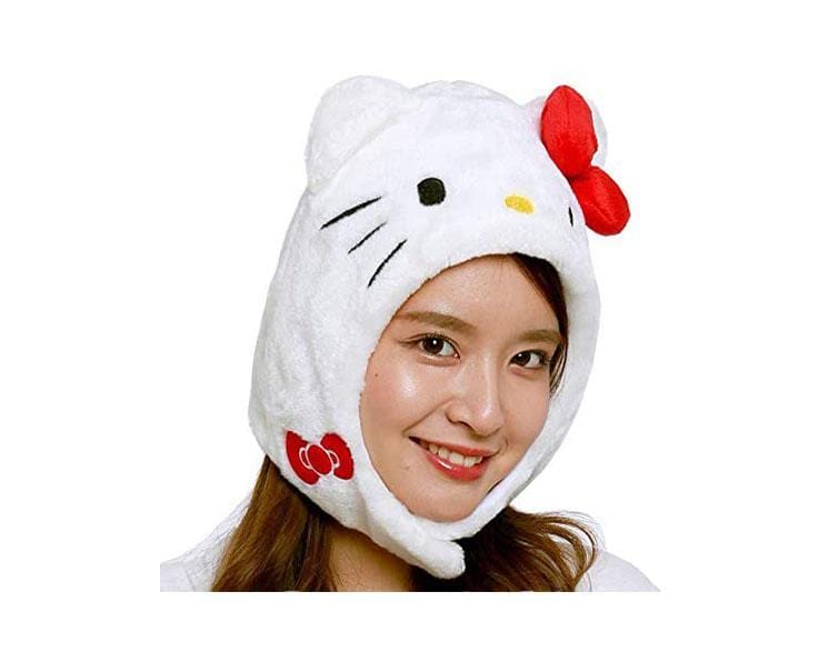 Hello Kitty Kigurumi Cap (White) Home Sugoi Mart