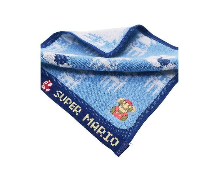 Super Mario Underwater Stage Hand Towel Home Sugoi Mart