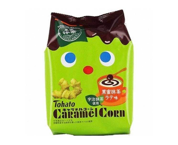 Caramel Corn: Kuromitsu Matcha Latte Candy and Snacks Sugoi Mart