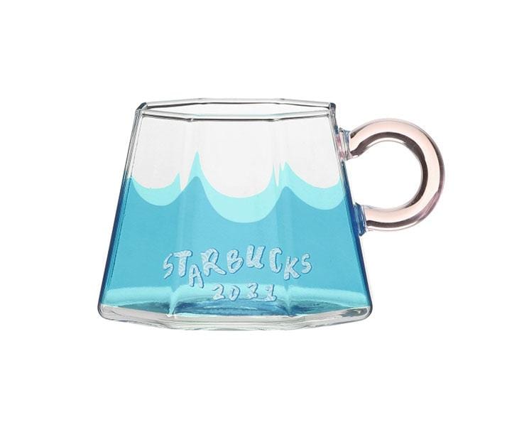 Starbucks 2021: Mount Fuji Glass Mug 355ml Home, Hype Sugoi Mart   