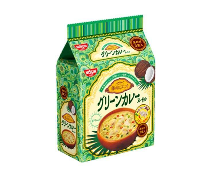 Nissin Green Curry Noddles Food and Drink Sugoi Mart