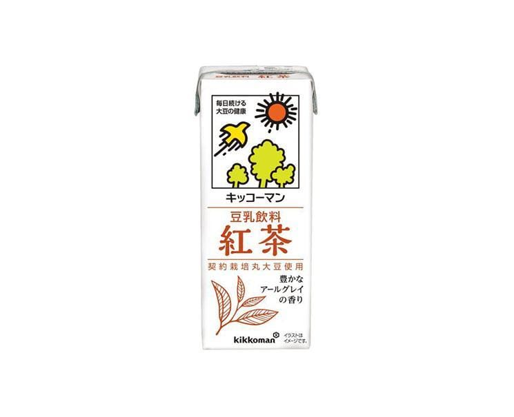 Kikkoman Soy Milk: Black Tea Food and Drink Sugoi Mart