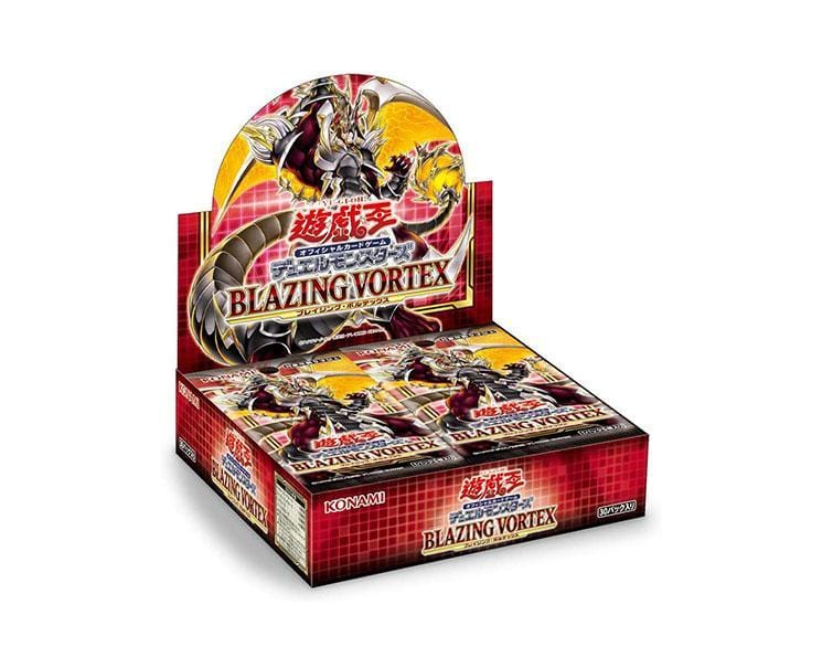 Yu-Gi-Oh! Cards Booster Box: Duel Monsters Blazing Vortex Toys and Games Sugoi Mart
