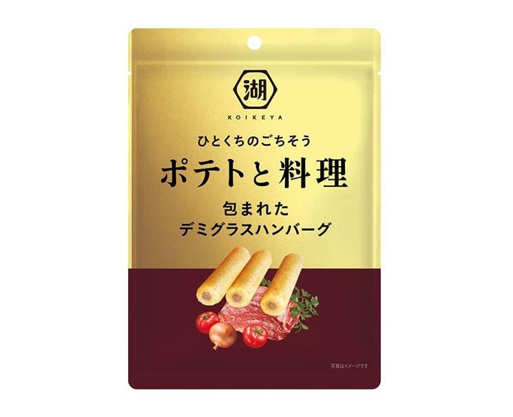 Koikeya Cuisine Snacks: Demi-Glace Hamburger Steak Candy and Snacks Sugoi Mart