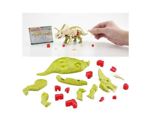 Dinosaur Meat Puzzle: Triceratops Toys and Games Sugoi Mart