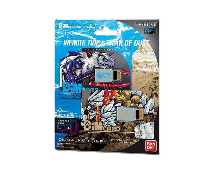 Digimon Dim Card Set: Infinite Tide &amp; Titan Of Dust Toys and Games Sugoi Mart thumbnail 1