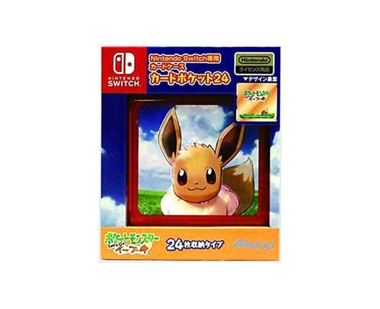 Nintendo Switch Eevee Card Case (24 Cards) Anime & Brands Sugoi Mart