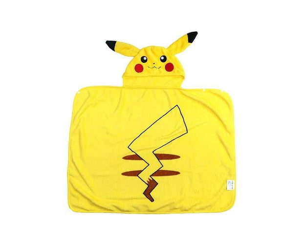 Pokemon 3-Way Blanket: Pikachu Anime & Brands Sugoi Mart