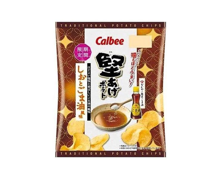Calbee Potato Chips: Salt & Sesame Oil Candy and Snacks Sugoi Mart