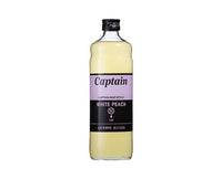 Captain White Peach Syrup Food and Drink Sugoi Mart