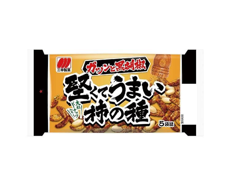 Kaki No Tane: Crunchy Black Pepper Candy and Snacks Sugoi Mart