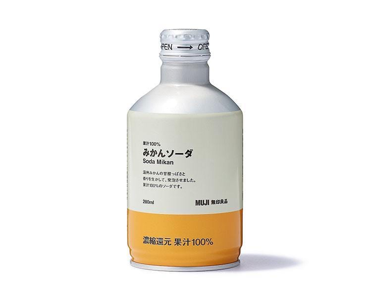 Muji Mikan Can Soda Food and Drink Sugoi Mart