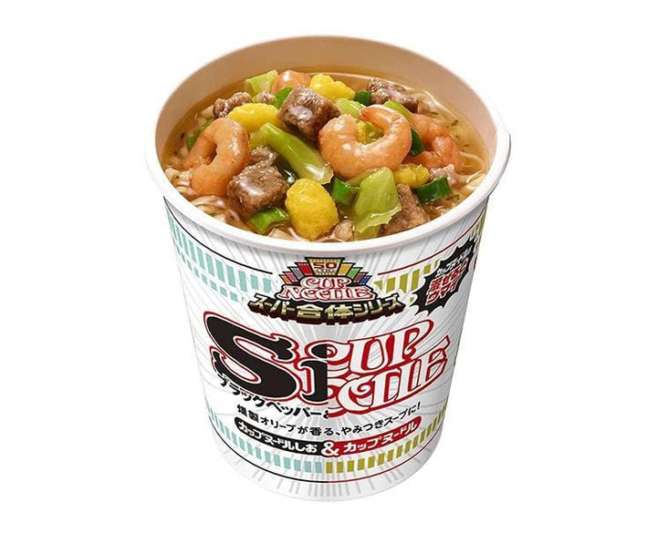 Nissin Cup Noodle Super Mix: Original x Salt Food and Drink Sugoi Mart