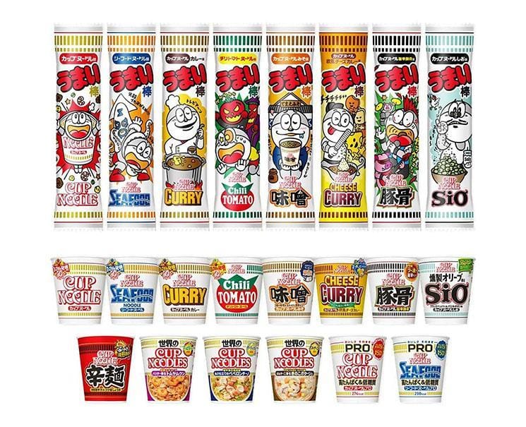 Umaibo x Nissin Cup Noodle Set Food and Drink Sugoi Mart