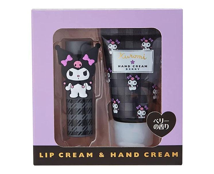 Kuromi Lip Balm & Hand Cream Berry Set Beauty and Care, Hype Sugoi Mart   