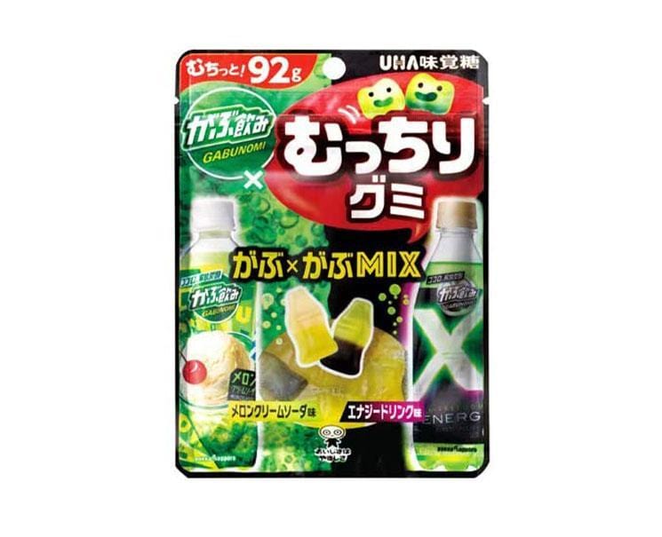 Uha Melon Soda x Energy Drink Gummies Candy and Snacks Sugoi Mart