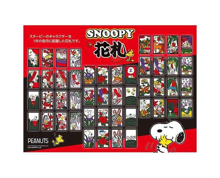 Snoopy Hanafuda Card Game Toys and Games Sugoi Mart