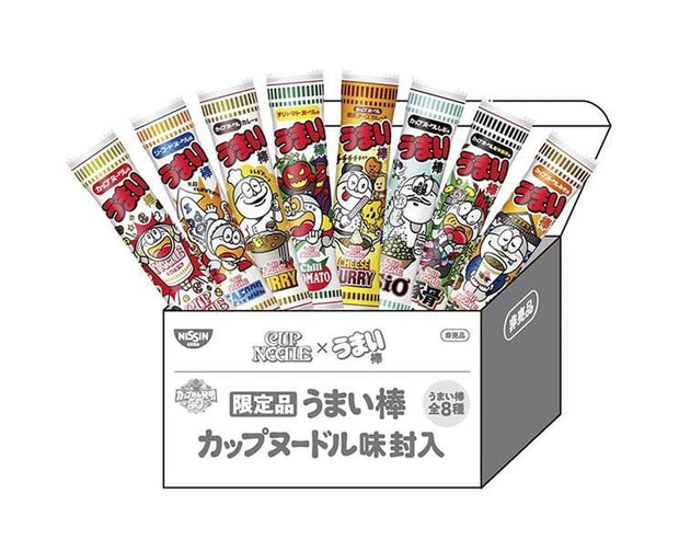 Umaibo x Nissin Cup Noodle Flavor Candy and Snacks Sugoi Mart